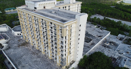 Hurricane Ravaged Building Inspection 