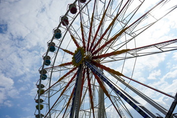 Riesenrad auf der Kirmes