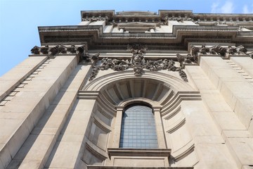 La cathédrale Saint Paul de Londres, construite en 1710 - Londres - Royaume Uni