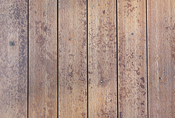 vertical row of grunge hardwood panel of decking floor texture background