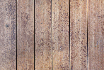 Naklejka premium vertical row of grunge hardwood panel of decking floor texture background