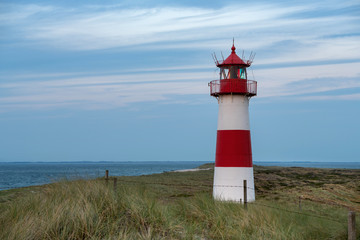 Fototapeta premium Leuchtturm List Ost