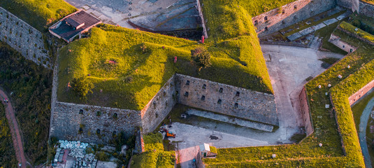 fortress from drone 