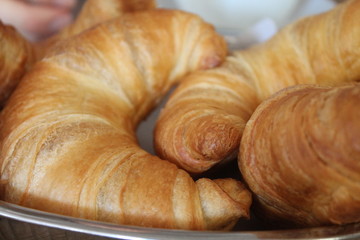 croissants on a plate