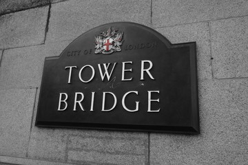 Tower bridge's desk