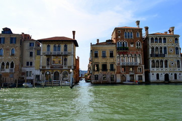 Altbaufassaden in Venedig