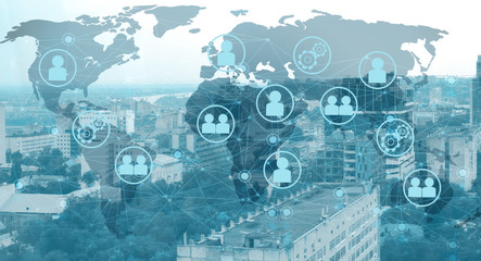 the relationship of industry and consumers through the Internet of things. Cloud storage and artificial intelligence data analysis to determine human needs