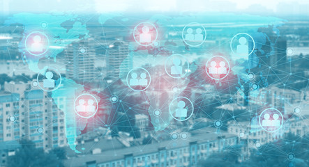 the relationship of industry and consumers through the Internet of things. Cloud storage and artificial intelligence data analysis to determine human needs