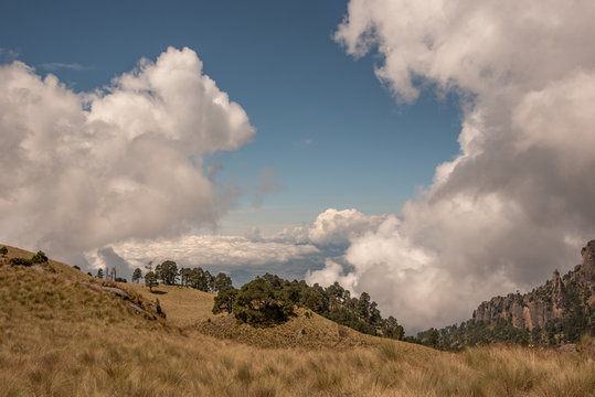 paisaje de alta monta&ntilde;a en M&eacute;xico