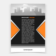 Brochure cover or web banner design