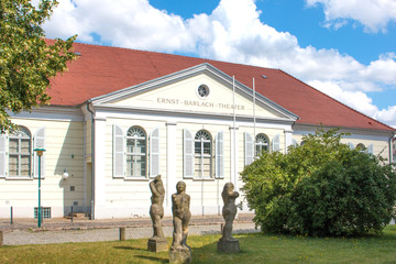 Fototapeta na wymiar Ernst-Barlach-Theater Güstrow Mecklenburg Western Pomerania Germany
