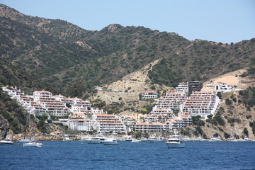 Die Avalon Bay.  Santa Catalina Island. Kalifornien.  © Liudmila Travina