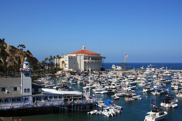 Die Avalon Bay.  Santa Catalina Island. Kalifornien.  © Liudmila Travina