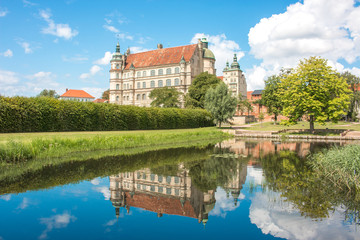 Fototapeta na wymiar Castle Güstrow (Schloss Güstrow) Güstrow Mecklenburg Western Pomerania Germany