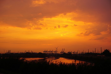 Obraz premium Sonnenuntergang