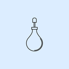 pear enema line icon. Element of Medecine tools Icon. Signs, symbols collection, simple icon for websites, web design, mobile app