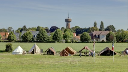 d-day camp militaire du débarquement