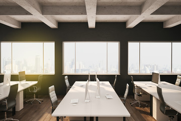 Modern coworking office