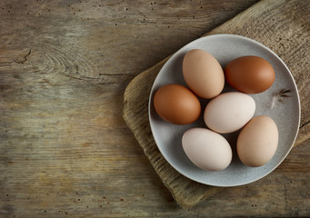 plate of eggs