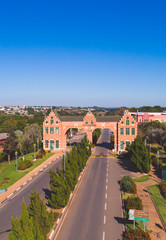 Naklejka premium Portal City Holambra Brazil