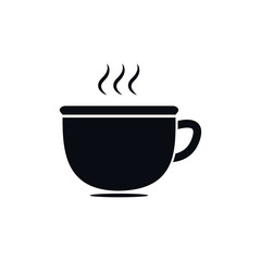 Coffee cup icon. Vector illustration