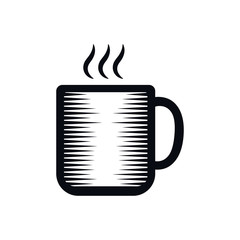 Coffee cup icon. Vector illustration