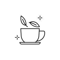 Mate de coca Peru plant icon. Element of Peru icon