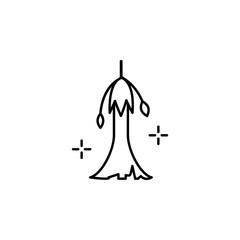 Cantua Peru icon. Element of Peru icon