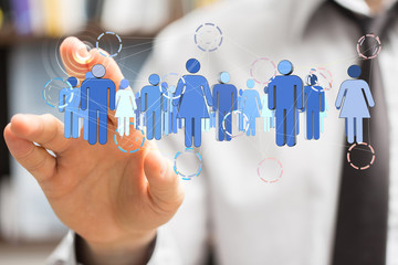 network gruppe team struktur