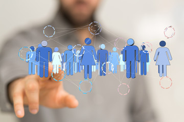 network gruppe team struktur
