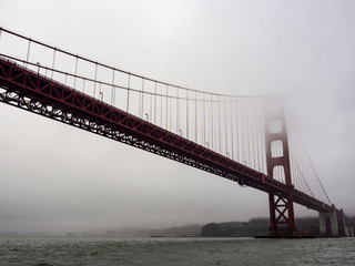 Golden Gate Bridge in Fog