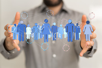network gruppe team struktur