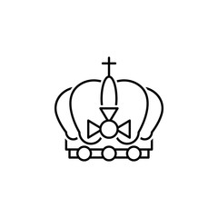 Belgium, manarchy icon. Element of Belgium icon