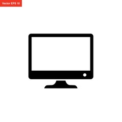 monitor, laptop, pc icon vector