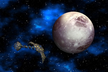 Pluto & Spaceship
