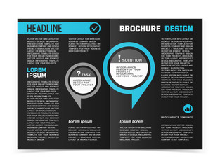 Business brochure or web banner design