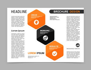 Business brochure or web banner design