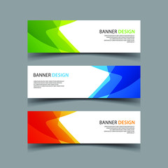 Fototapeta premium Vector Abstract design banner web template