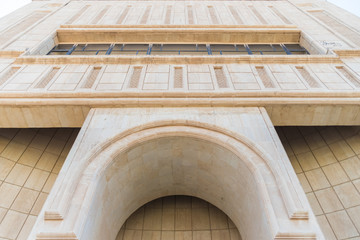 Babylon,Iraq–July 12,2019 Saddam Hussein palace