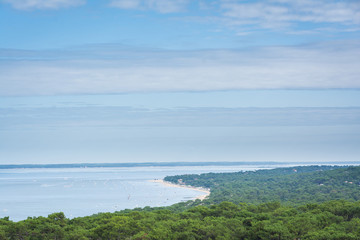 Dune of Pilat (Dune du Pyla), Arcachon, Aquitaine, France.