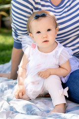 Fototapeta premium Toddler sitting