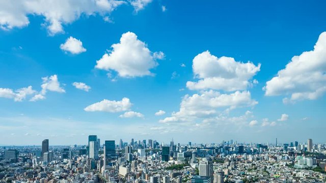 4K・東京風景・タイムラプス