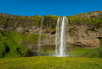 Obraz premium Seljalandsfoss in north-west Iceland