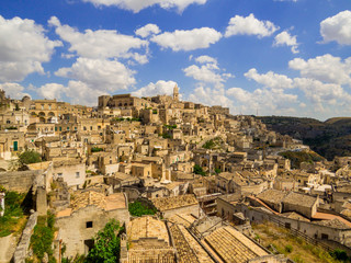 Obraz premium View of Matera, Basilicata, southern Italy