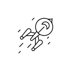 Spaceship, vector, icon icon illustration isolated vector sign symbol - insuranc