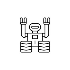 Robot, vector, icon icon illustration isolated vector sign symbol - insurance ic