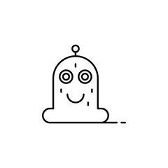 Alien, vector, icon icon illustration isolated vector sign symbol - insurance ic