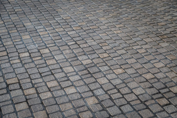 Cobblestone pavement texture