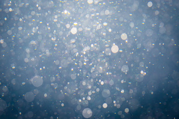 Abstract blur bokeh water texture