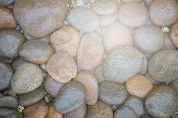 Fototapeta na wymiar Wet rock river texture